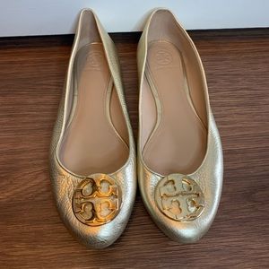 Tory Burch Ballet Flats Gold